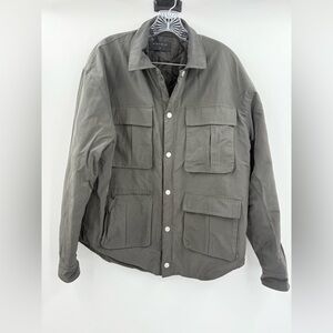 Richie Le Collection‎ Charcoal Gray 4 Pocket Jacket Size Small